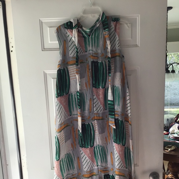 ANTHROPOLGIE  Eva Franco Vallea Flounced Maxi Dress in MP - Picture 11 of 11